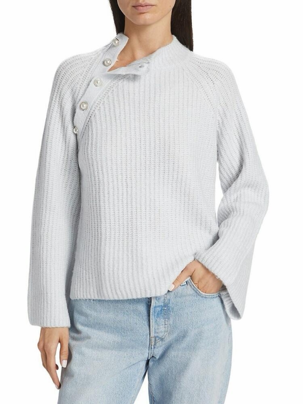 Design History - Asymmetric Button Sweater